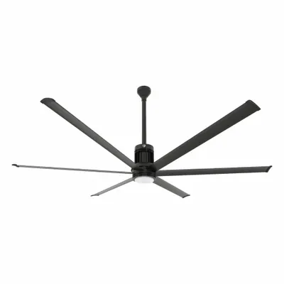 BIG ASS FANS I6 Series 8 ft Industrial HVLS Ceiling Fan with Light Kit - Industrial HVLS Ceiling Fans