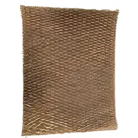 Air Filter Pad: 20 in x 20 in x 1 in, Paper, Brown, 50 PK