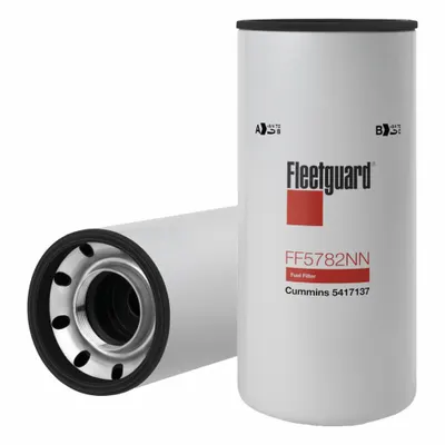 FLEETGUARD Automotive Fuel Filter: 14 3/16 in Overall Lg, 4 11/16 in Outside Dia - Spin-On Fuel Filters