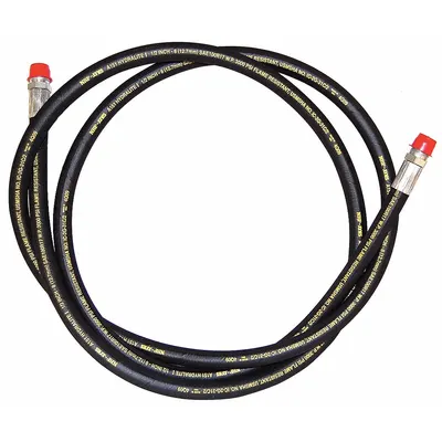 WHEELER-REX Discharge Hose, 10 ft, 1/2 in MNPT, for Hydrostatic Test Pumps - Pressure Hoses for Hydrostatic Test Pumps