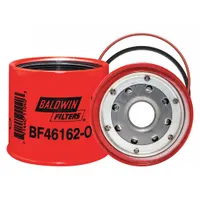 BALDWIN FILTERS Fuel Filter: Spin-On, 3 5/16 in Overall Lg, 3 3/4 in Outside Dia, 1"-14 Thread Size (MPN BF46162-O)