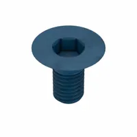 Socket Flat Head Screw: M10x1.50 Thread Size, 20 mm Lg, Flat, Blue Phosphate, Alloy Steel, 10 PK (MPN UST192876)