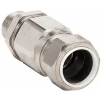 Enhanced Rating Cord Connector: Brass, 2 in MNPT, 1.58 in to 1.97 in, Silver (MPN 63ST32005)