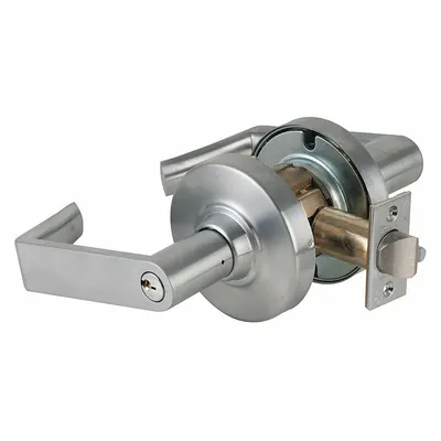 SCHLAGE ND53PD RHO 626 C123 KA Office Lever Lockset, Chrome, ADA Compliant - Office Lever Locksets