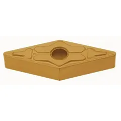 This diamond indexable turning insert is designed for metal-cutting operations such as turning, facing, and profiling. It is suitable for general machining of steel and cast iron, providing consistent edge geometry for reliable chip control and surface finish.
