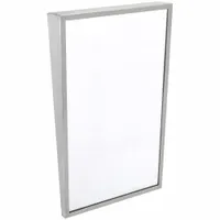 SEE ALL Bathroom Mirror: Rectangular, Glass, 30 in Overall Ht, 18 in Overall Wd, 4 in Overall Dp (MPN FTILT1830G)