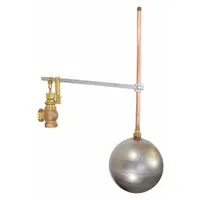 APPROVED VENDOR Float Valve Assembly: For Water Media, Angle Valve Body, Cylindrical, Bronze, FNPT (MPN AHLB50-GR)
