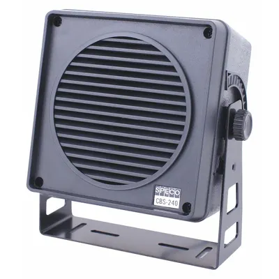 SPECO TECHNOLOGIES Speaker: Powered, 2-Way, 8 ohm Impedance, 2 in Overall Wd - Wall-Mount Speakers
