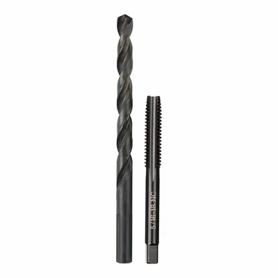 MILWAUKEE 49-57-5542 Plug Tap and Drill Bit Set - Drill Bit & Hand Tap Sets