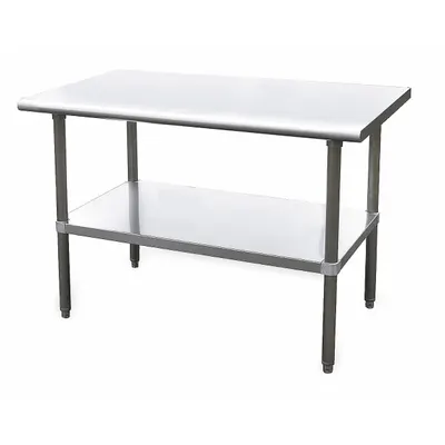OEM Work Table: Fixed Ht - Stainless-Steel-Top Worktables