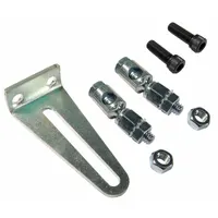 Crank arm kit for damper linkage applications in HVAC systems. Includes crank arm compatible with MEP-4000 series actuators. Used to connect and actuate dampers