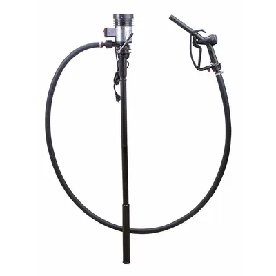Dayton Electric Drum Pump: Pump with Hose & Nozzle, 7/16 hp HP, 110 V AC - Centrifugal Electric Drum Pumps