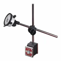 STARRETT Dial Indicator & Mag Base Set: 0 in to 0.125 in, Inch, Mechanical, +/- 0.0005 in Accuracy (MPN 657EZ)