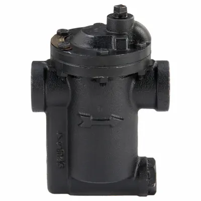SPENCE Steam Trap: Cast Iron, 1 in FNPT, 1,000 lb/hr, 30 psi Max., 450°F Max. - Standard Inverted-Bucket Steam Traps