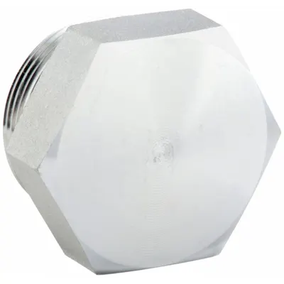 PARKER 32 P5ON-S Threaded Steel Pipe Plug, 2 in, 2,000 psi, 1 7/16 in Lg - Threaded High-Pressure Pipe Fittings