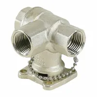Valve Body, Ball: 3-Way, 1/2 in Female NPT, 3 CV Flow, 3 Bypass CV Flow, 200 psi Close-off (MPN B312)