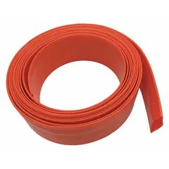This PVC heat-shrink cover protects roller chains from dirt, moisture, and debris. With a 2:1 shrink ratio, it expands to 1 1/2 in and recovers to 3/4 in inside diameter. Installed via heat shrink, it conforms tightly to reduce wear in conveyor, drive, and material handling systems.