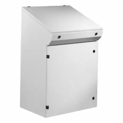 HAMMOND Consolet: Stainless Steel, 38 in x 48 in x 17.3 in, NEMA 12/3R/4/4X - Consoles