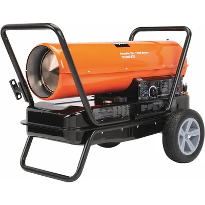 Dayton Direct-Fired Portable Oil & Kerosene Torpedo Heater - Direct-Fired Portable Oil & Kerosene Torpedo Heaters