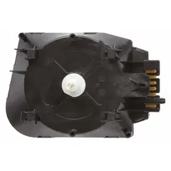 Replacement timer for Whirlpool washing machines and dryers. Controls cycle sequence including wash, rinse, and spin durations. Genuine WHIRLPOOL part.