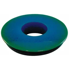 Full face polyurethane seal for pneumatic gladhand couplings on heavy-duty trucks and trailers. 0.375 in thick, blue, sold in a 10-pack. Does not include screen or dust flap.