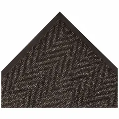 This heavy-duty indoor scraper-dryer mat is constructed from polypropylene and vinyl with a flat edge. It measures 4 ft x 8 ft with a 3/8 in thickness in Charcoal. Designed for high-traffic entryways, it traps dirt and moisture to reduce slip hazards and floor wear.