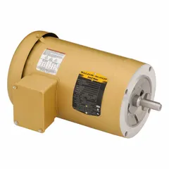 Totally Enclosed Fan Cooled (TEFC) motor with C-Face mounting, rated 1 1/2 hp, 1,800 RPM, 208-230/460V AC, 4.4/2.2 A full load current at 60 Hz. Suitable for industrial applications such as pumps, fans, conveyors, and machine tools.