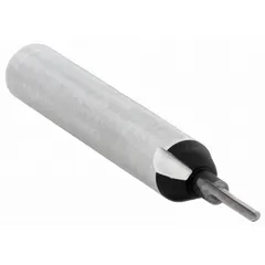 Carbide-tipped straight profile router bit with a 1/16-inch cutter diameter. Designed for cutting precise grooves, slots, and straight channels in wood, plywood, and composite materials. Suitable for use with fractional-inch tooling systems in woodworking and light fabrication tasks.