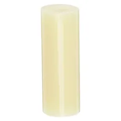 3M 3747 is a tan hot melt adhesive in smooth stick form, designed for bonding metals and plastics. It has a melting temperature of 145°F and complies with FDA 21 CFR 175.105. Each stick measures 1 inch in diameter and 3 inches in length, supplied in a 22 lb pack containing 242 sticks. This adhesive is suitable for industrial assembly and packaging applications.