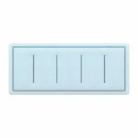 Link Air Filter: 25 in x 56 in x 1 in, 56 in Section Wd, 1 Sections, 3 Ply, MERV 8
