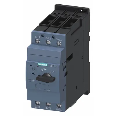 Siemens Manual Motor Starter: Non-Reversing, 3 Poles, 36 A, Thermal Protection - Non-Reversing Starters with Thermal Overloads