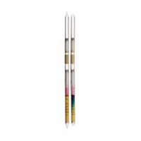 This gas detection tube is designed for use with DRAEGER Accuro pumps to detect carbon tetrachloride (CCl4) in air. It measures concentrations from 0.1 to 5 ppm. Typical applications include industrial hygiene surveys and workplace monitoring in environments where CCl4 may be present