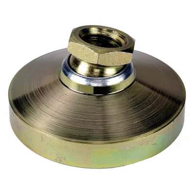 TE-CO Female-End Leveling Mount: Swivel Boltless, Steel, 1/2"-13 Thread Size - Swivel Female Leveling Mounts
