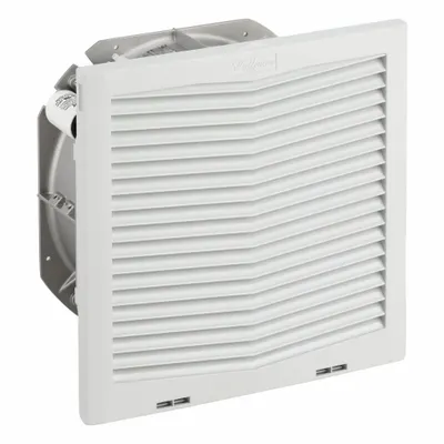 NVENT HOFFMAN Wet-Location Square Axial Fan, 55-72 cfm, IP55, Plastic Housing - Wet-Location Square Axial Fans