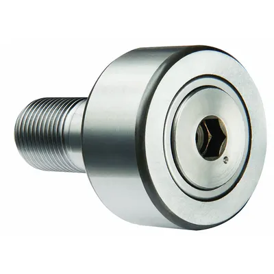 INA Track Roller: 40 mm Roller Dia, Crowned, Cylindrical Roller, 20 mm Roller Wd - Crowned Stud Track Rollers