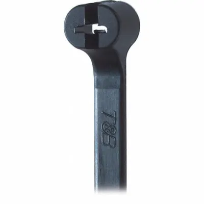 TY-RAP Cable Tie: 8 in Nominal Lg, 2 in Nominal Max. Bundle Dia., 0.1 in Wd, Outdoor Use - Fine Adjustment Cable Ties