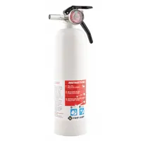 FIRST ALERT Fire Extinguisher: 2 lb Extinguisher Capacity, 5B:C, Sodium Bicarbonate (MPN REC5)