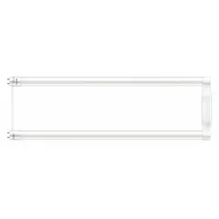 This PHILIPS LED U-bend lamp is a UL Type B ballast-bypass design for direct-wire installation. It features a medium bi-pin (G13) base, 6-inch leg spacing, 15.5W power consumption, and a 3500K color temperature. Suitable for use in commercial and industrial lighting fixtures that accommodate T8 U-bend lamps.