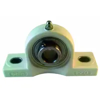 NTN Pillow Block Bearing: 1 1/2 in Bore, Polymer, Set Screws, 1 59/64 in Shaft Ht, 250°F Max Temp (MPN ZUCPPL208-24)