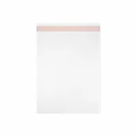 This peel-and-seal reclosable bag is made from 1.6 mil biaxial oriented polypropylene, offering clarity and strength for packaging and protecting small parts, hardware, or components. Measuring 3 3/4 inches wide by 5 1/2 inches long, it is supplied as a flat pack of 1,000 bags without a hang hole. Suitable for organizing and storing items in industrial, manufacturing, or warehouse settings