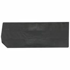 This bin divider is designed to subdivide giant hopper bins into smaller compartments for organizing small parts, fasteners, or components in industrial storage systems. It measures 21 inches by 8 inches, is black, and is not electrostatic discharge conductive. Compatible with manufacturer model number QUS951.