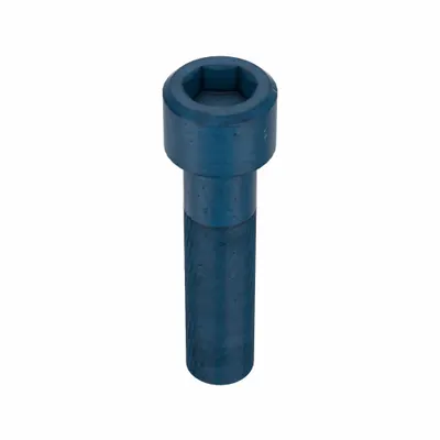 METRIC BLUE Socket Head Cap Screw: M20x2.50 Thread Size, 80 mm Lg, Std, Blue Phosphate - Metric System Standard Socket Head Cap Screws