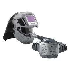 This welding helmet bib attaches to the T94 helmet to provide additional coverage for the neck and upper chest. It helps shield against sparks, spatter, and UV radiation during welding operations, particularly in overhead or confined positions.