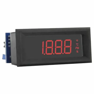 Dwyer Digital Panel Meter: 1,999 Display Span - Max, 12 V DC – 24 V DC, 0.45 in Digit Ht - Max. - AC Voltage Digital Panel Meters