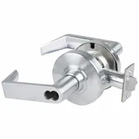SCHLAGE Door Lockset: Classroom Lever Locksets, Chrome, ADA Compliant, SFIC (MPN ALX70B RHO 626)