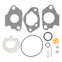 Carburetor repair kit for KOHLER engines. Compatible with models PA-CH395-3011, PA-CH395-3031, PA-CH440-3011, and PA-CH440-3031. Used to service small engines in lawn mowers, generators, and industrial equipment by replacing worn gaskets, seals, and components to restore fuel delivery and engine performance.