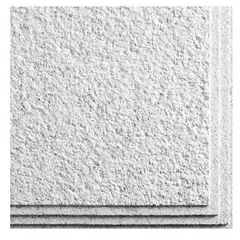 General-purpose mineral fiber ceiling tile from the Cirrus series. White tegular edge, 9/16 in grid size. High light reflectance (83% or more) and sag resistant. Contains high recycled content (50% or more). Suitable for library applications.
