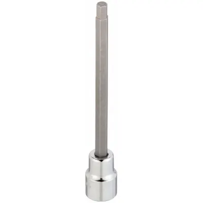 WESTWARD Socket Bit: 3/8 in Drive Size, Hex Tip, 7/32 in Tip Size, 4 13/16 in Overall Lg - Hex Bit Sockets