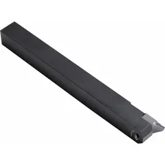 The KYOCERA KTKFL1016JX is an indexable toolholder for turning and profiling operations on lathes. It is used for cut-off and grooving applications in metalworking, supporting secure insert clamping for precision parting and slotting of workpieces.