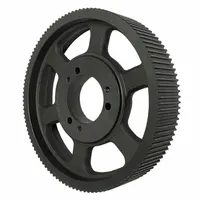 APPROVED VENDOR Timing Belt Pulley: Curvilinear, Bushed, For HTD Timing Belt Section, 112 Teeth (MPN QD112-8M-50)